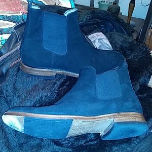Chelsea style Sutro hand crafted suede boots